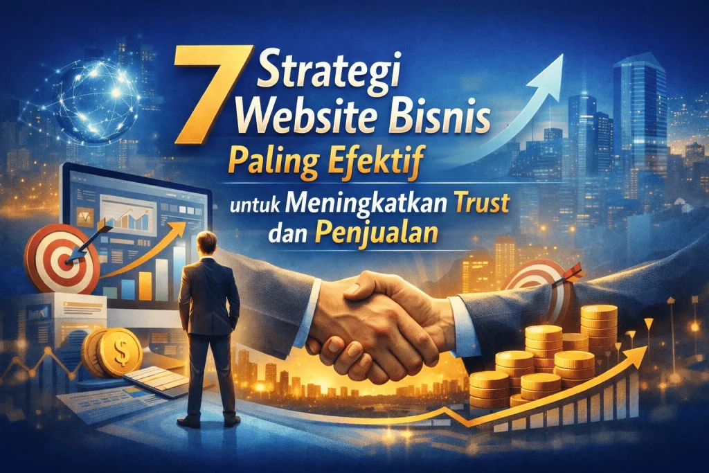 7 Strategi Website Bisnis Paling Efektif untuk Meningkatkan Trust dan Penjualan