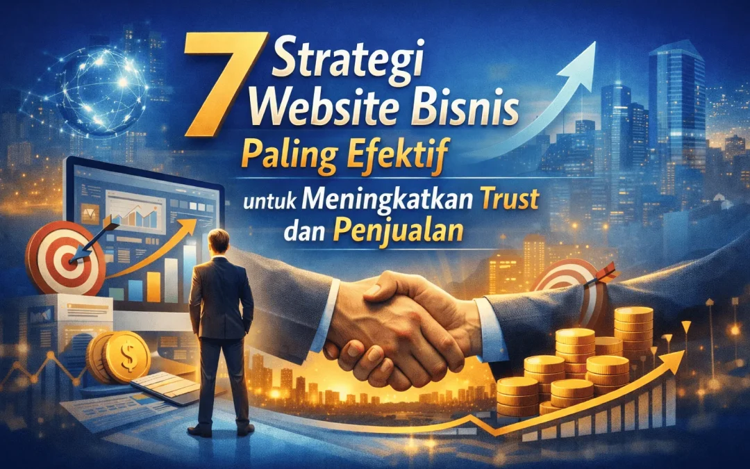 7 Strategi Website Bisnis Paling Efektif untuk Meningkatkan Trust dan Penjualan