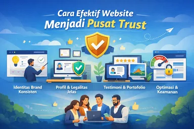 4 Cara Efektif Website Menjadi Pusat Trust