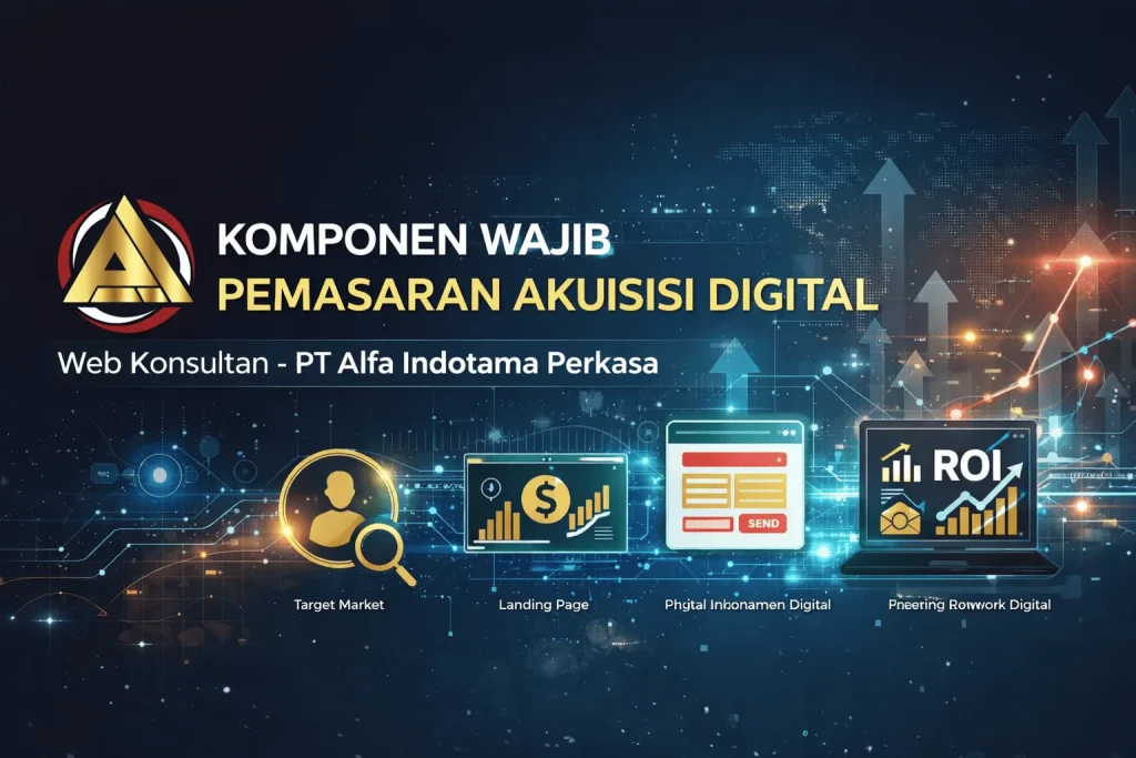 8 Perspektif Komponen Wajib Pemasaran Akuisisi Digital