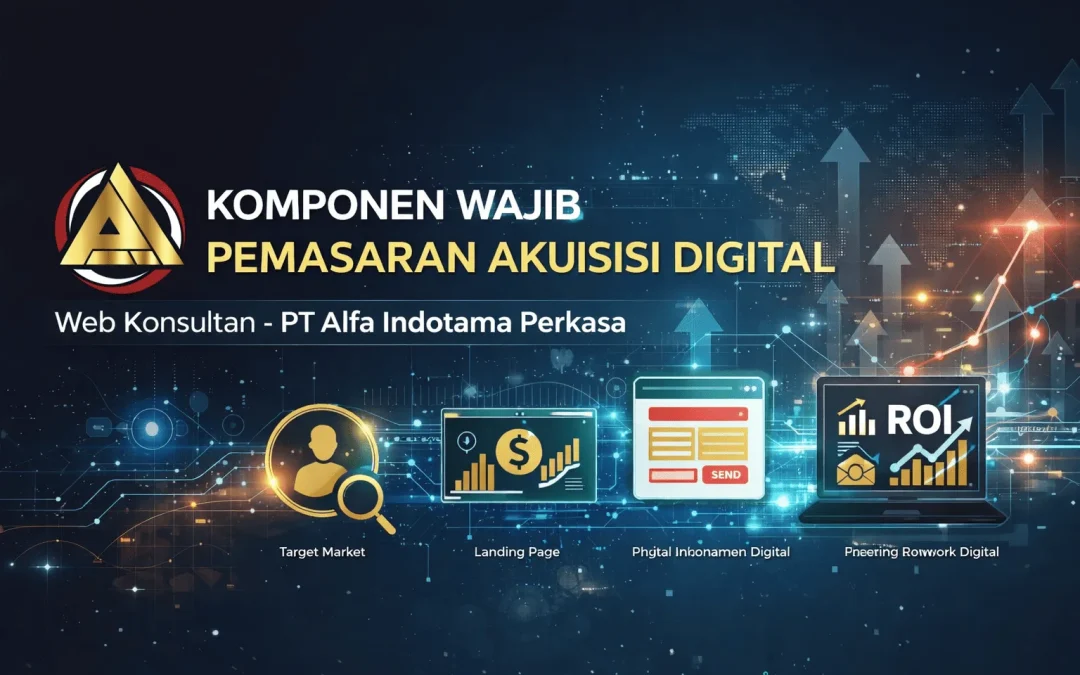 Komponen Wajib Pemasaran Akuisisi Digital