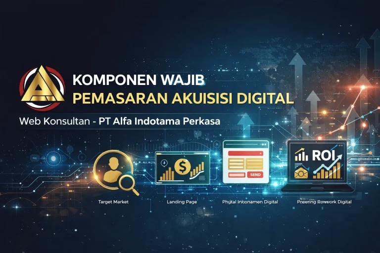 Komponen Wajib Pemasaran Akuisisi Digital