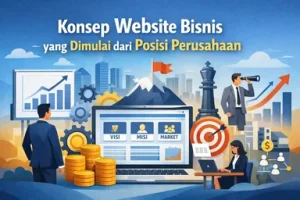 Konsep Website yang Dimulai dari Posisi Perusahaan