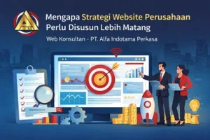 Mengapa Strategi Website Perusahaan Perlu Disusun Lebih Matang