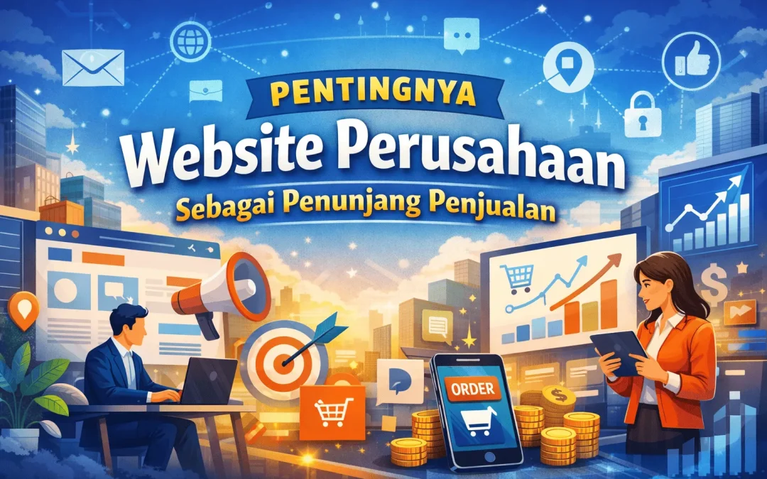 Pentingnya Website Perusahaan Sebagai Penunjang Penjualan