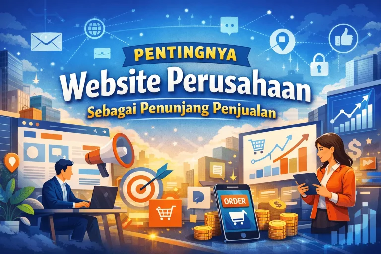 Pentingnya Website Perusahaan Sebagai Penunjang Penjualan