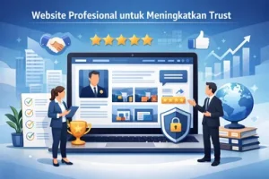 Website Profesional untuk Meningkatkan Trust